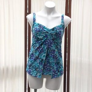 Lands End Tankini Swim Top